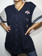 Vintage Looney Tunes 90s WB Women's XL Tweety Embroidered Blue T-shirt 