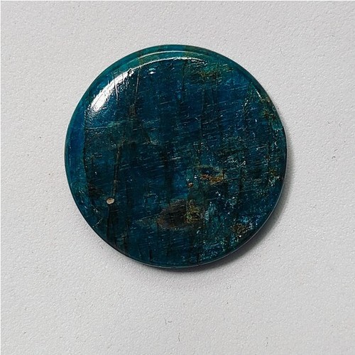 Neon Apatite Stone Natural Fire Apatite Cabochon Loose Gemstone 33 Cts. ME-11959 - Picture 3 of 3