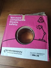 100m 1mm 3core& Earth Cable. Prysmian. Cheaper Than Screwfix