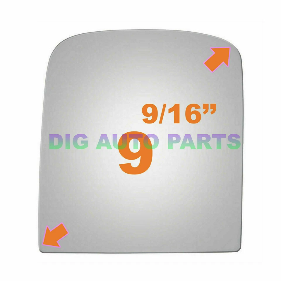 Espejo retrovisor superior vidrio repuesto para Chevrolet Suburban 2002-2014 lado derecho del conductor Foto 3 de 4