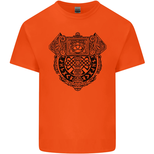 Mjolnir Thor Wikinger Hammer Kinder T-shirt Jungen Mädchen - Picture 7 of 61