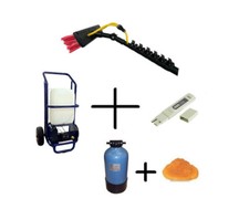 Complete Water Fed Window Cleaning System Set & GS Telescopic Pole-Ready to use