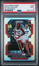 2022 PANINI PRIZM WNBA SILVER PRIZM #181 RHYNE HOWARD PSA 9