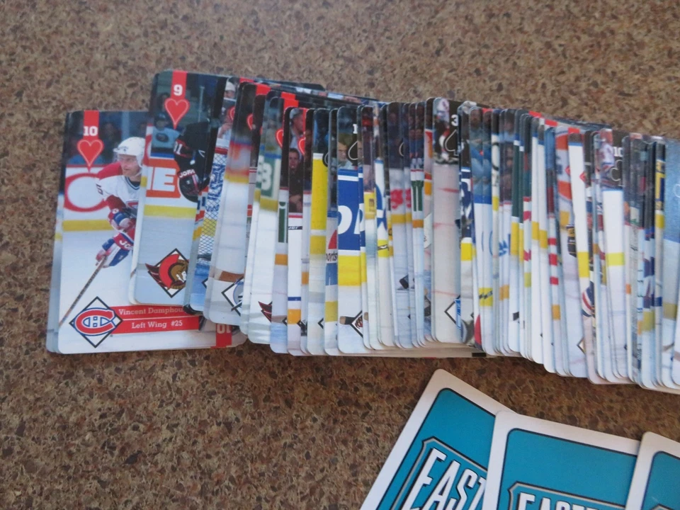 1995-96 Hoyle Eastern Western Conference Playing Cards U pick will combine ship - Image 3 of 4