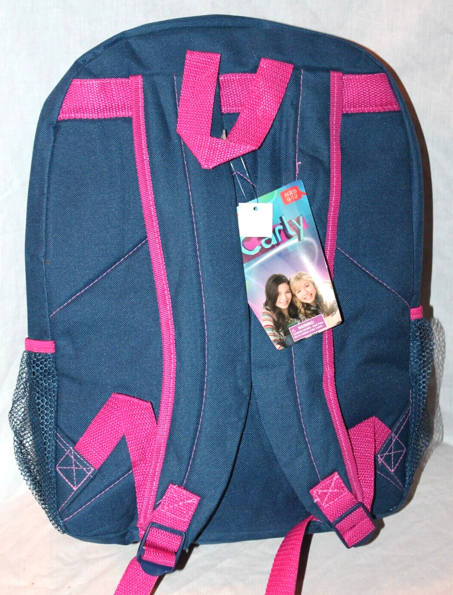 NEW WITH TAG 2011 I CARLY NICKELODEON LARGE BACKPACK 12