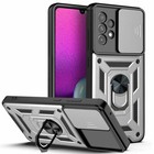 For Samsung Galaxy A13 A33 A53 A73 5G Ring Stand Rugged Case + Screen Protector