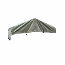 Gray Roof Cover for KennelMaster 4 ft. W x 8 ft. L x 6 ft. Dog Kennel.