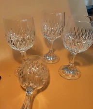 Vintage Schott-Zwiese Cordial Glass Tortosa Crystal   6 1/2" TALL set of 4