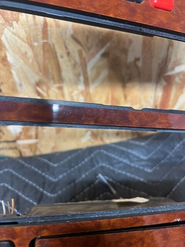 1999 MERCEDES S320 W140 FRONT DASH CENTER CONSOLE WOOD TRIM BEZEL PANEL OEM - Picture 6 of 24