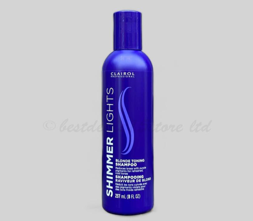Clairol Shimmer Lights Shampoo for Blonde & Silver Hair 236.5ml (8 fl.oz)