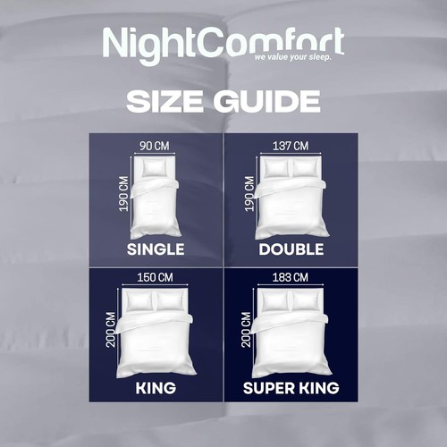 Colchón antialérgico rebote suave tacto calidad hotel NightComfort - Imagen 48 de 75