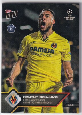 Topps Now 2021 League Karte 135 Arnaut Danjuma Rookie Card RC Winning Goal