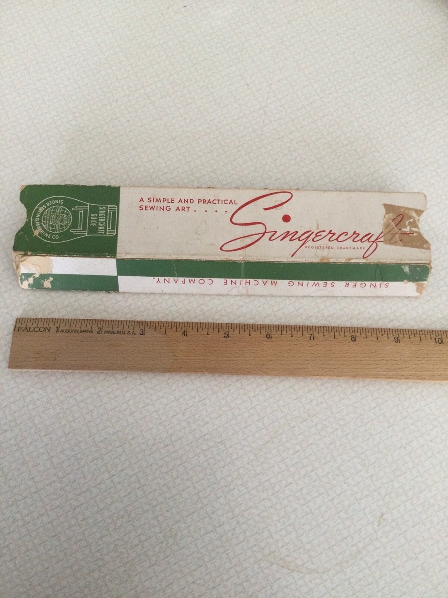 Vintage Singercraft Guide #2 120987 Rug Making Accessory | eBay