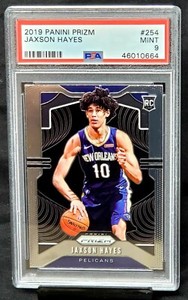 2019-Prizm-RC-Pelicans-JAXSON-HAYES-Rookie-Basketball-Card-PSA-9-MINT-Low-Pop
