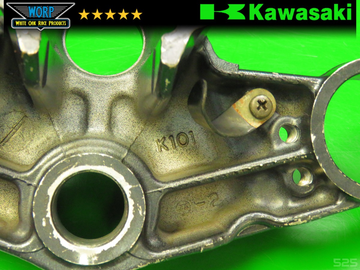 OEM 90-91 KAWASAKI ZX11 NINJA 1100 UPPER TRIPLE CLAMP FORK TREE