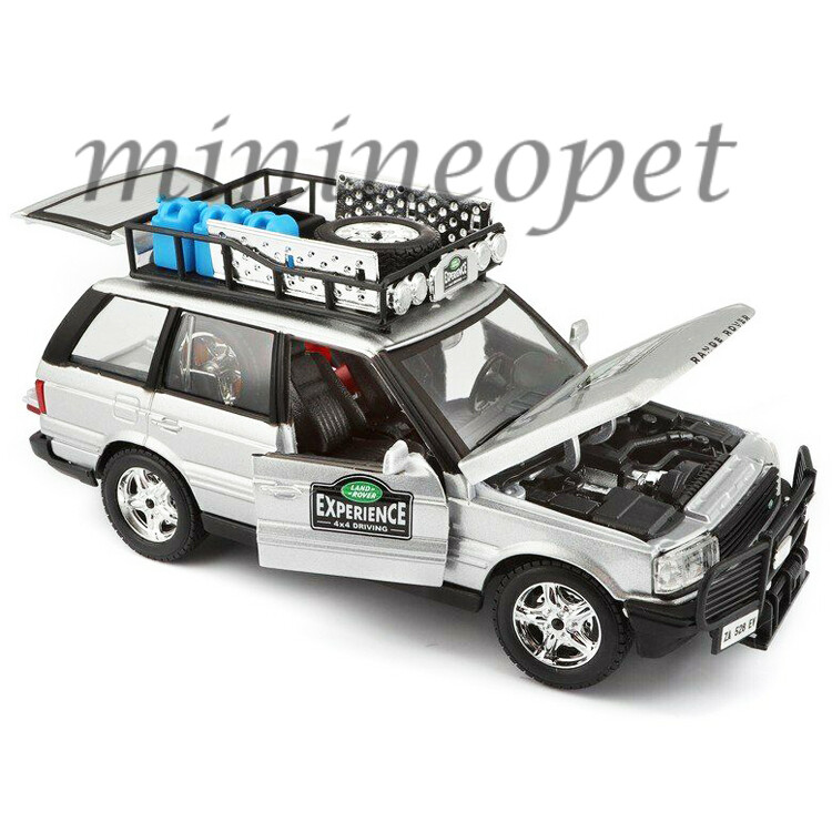 BBURAGO LAND RANGE ROVER SAFARI EXPERIENCE 1/24 SILVER 22061 | eBay