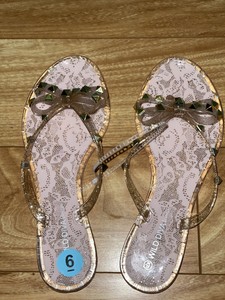 wild diva jelly sandals