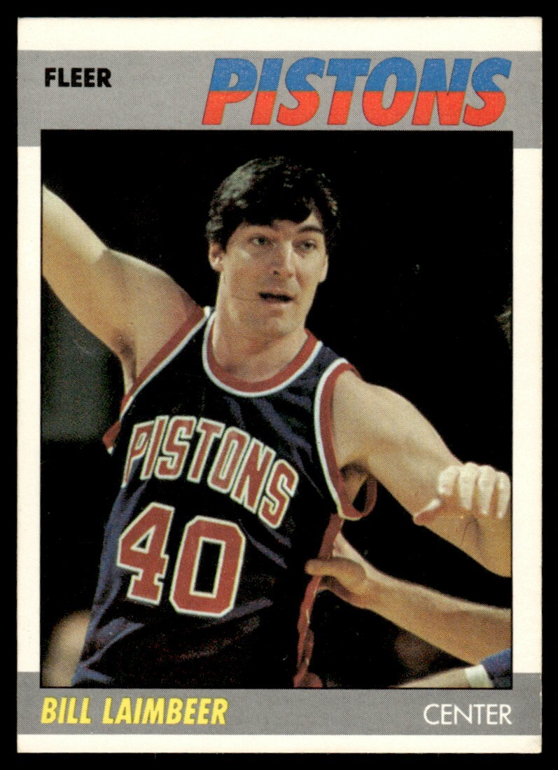 BILL LAIMBEER 1987-88 FLEER #61