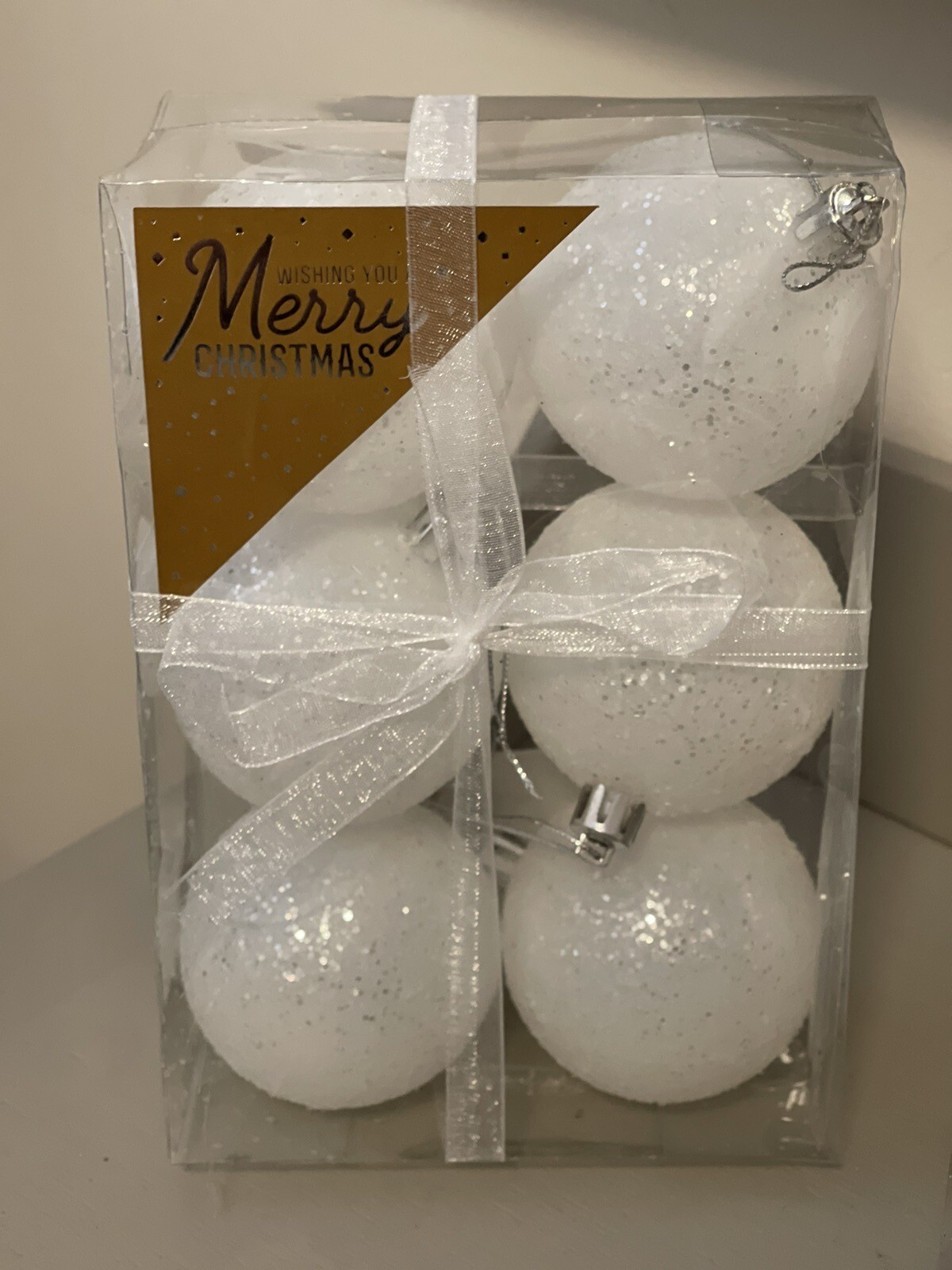 White Christmas Tree Decoration Bundle eBay