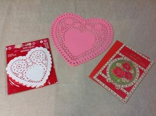 Assorted VALENTINE'S DAY Die Cut HEARTS  CARD