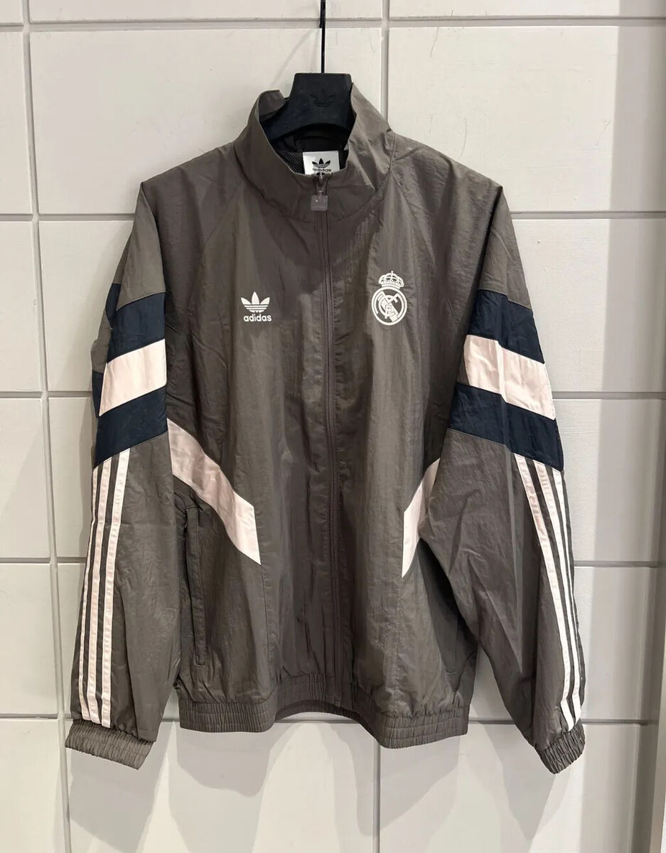 adidas Real Madrid Originals Track Top Woven Jacket Asia-Fit adidas Real Madrid Originals Track Top Woven Jacket Asia-Fit