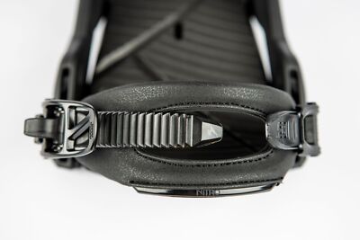 Nitro ZERO ULTRA BLACK ビンディング L Nitro Zero Men's Snowboard Bindings, Ultra Black, Large MY24