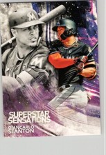 2018 Topps Superstar Sensations #SSS43 Giancarlo Stanton Miami Marlins