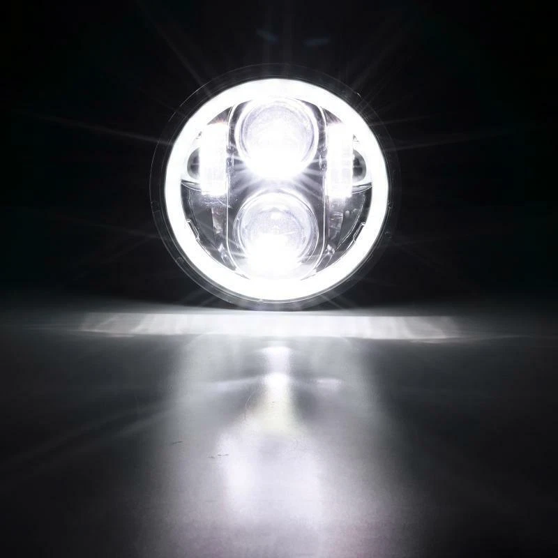 4x 5 3/4" 5.75"inch LED Headlights Sealed Beam for Kenworth W900A Peterbilt 359 - Image 4 of 4