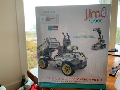 Jimu robot overdrive kit is a robot you build and control by your mobile device