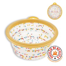 Ciotola da viaggio Pieghevole Confetti per cani e gatti - 3 formati