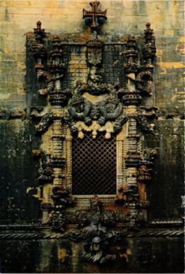 CPM AK TOMAR Window of the Chapter House PORTUGAL (750772)