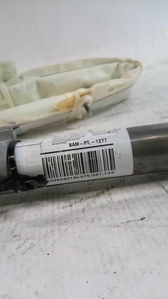 Used Right Curtain Air Bag fits: 2009 Bmw 528I front passenger roof Right Grade Foto 2 de 4