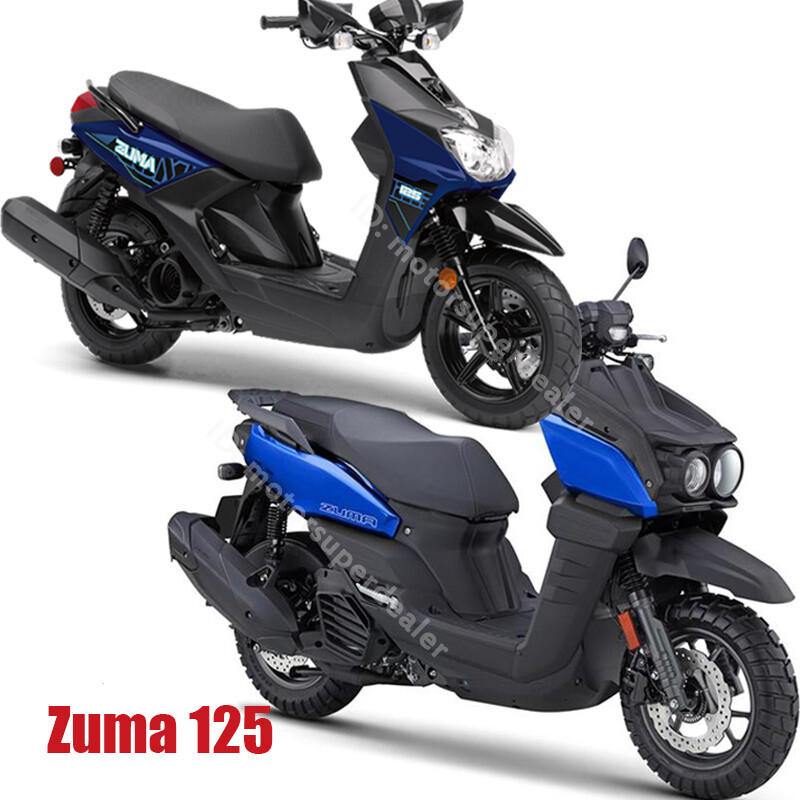 Slip-On Exhaust Muffler & Front Link Pipe For Yamaha Zuma 125 (2021-2022) / Cygnus Gryphus