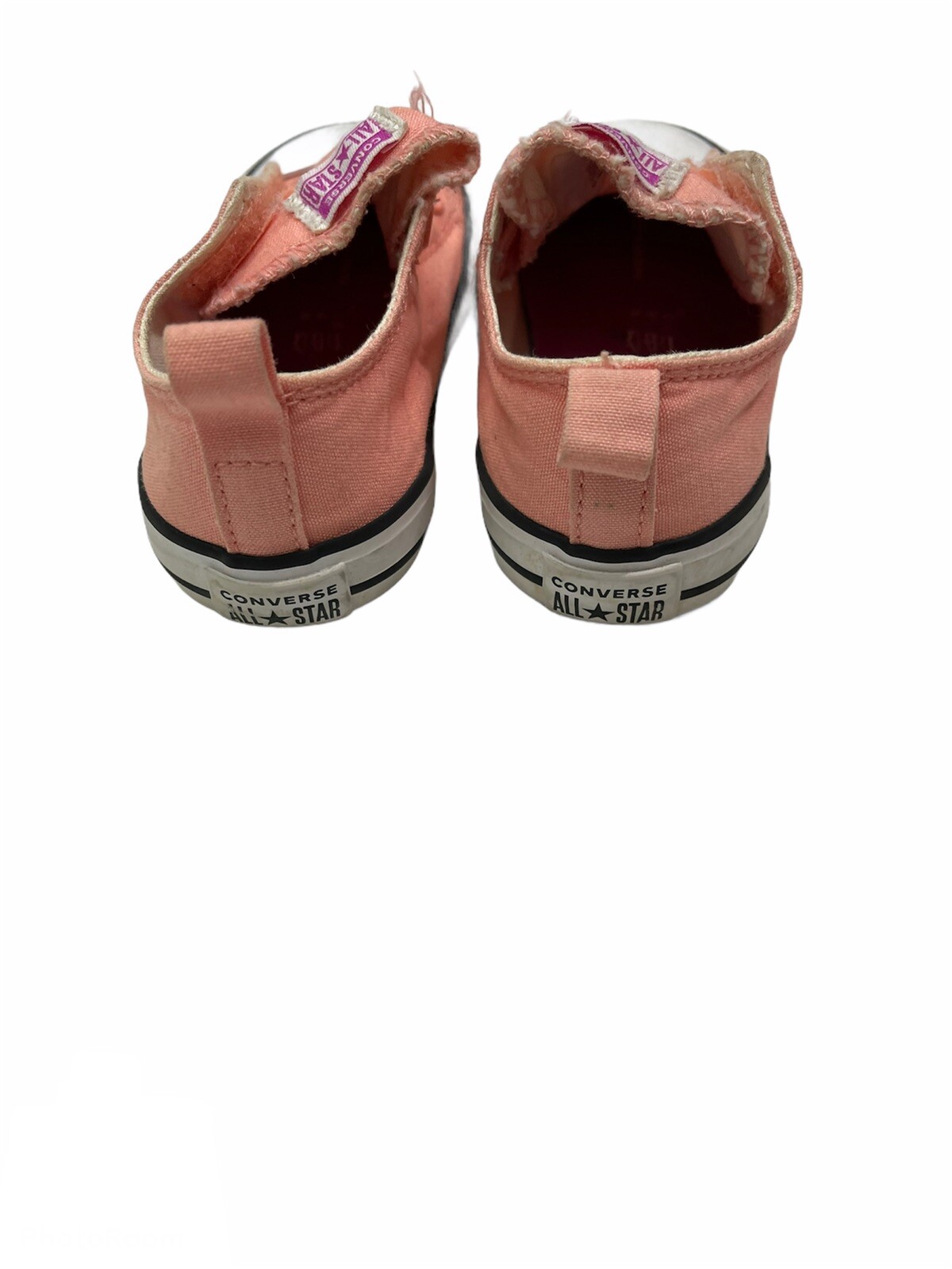 Converse All star Chuck Taylor Infant Girls Size 7 Pink Sneakers  thumbnail 3