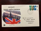 United Kingdom 1968 - 100 years Trades Union Congress FDC with stamp Cumberland