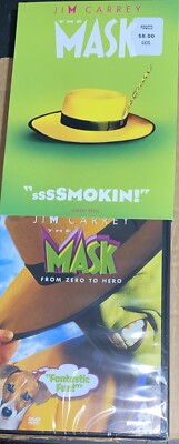 The Mask - with Slipcover ~  Jim Carrey Classic Comedy NEW DVD