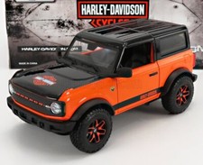 1/24 MAISTO - FORD USA - BRONCO CUSTOM HARLEY DAVIDSON 2021 32272