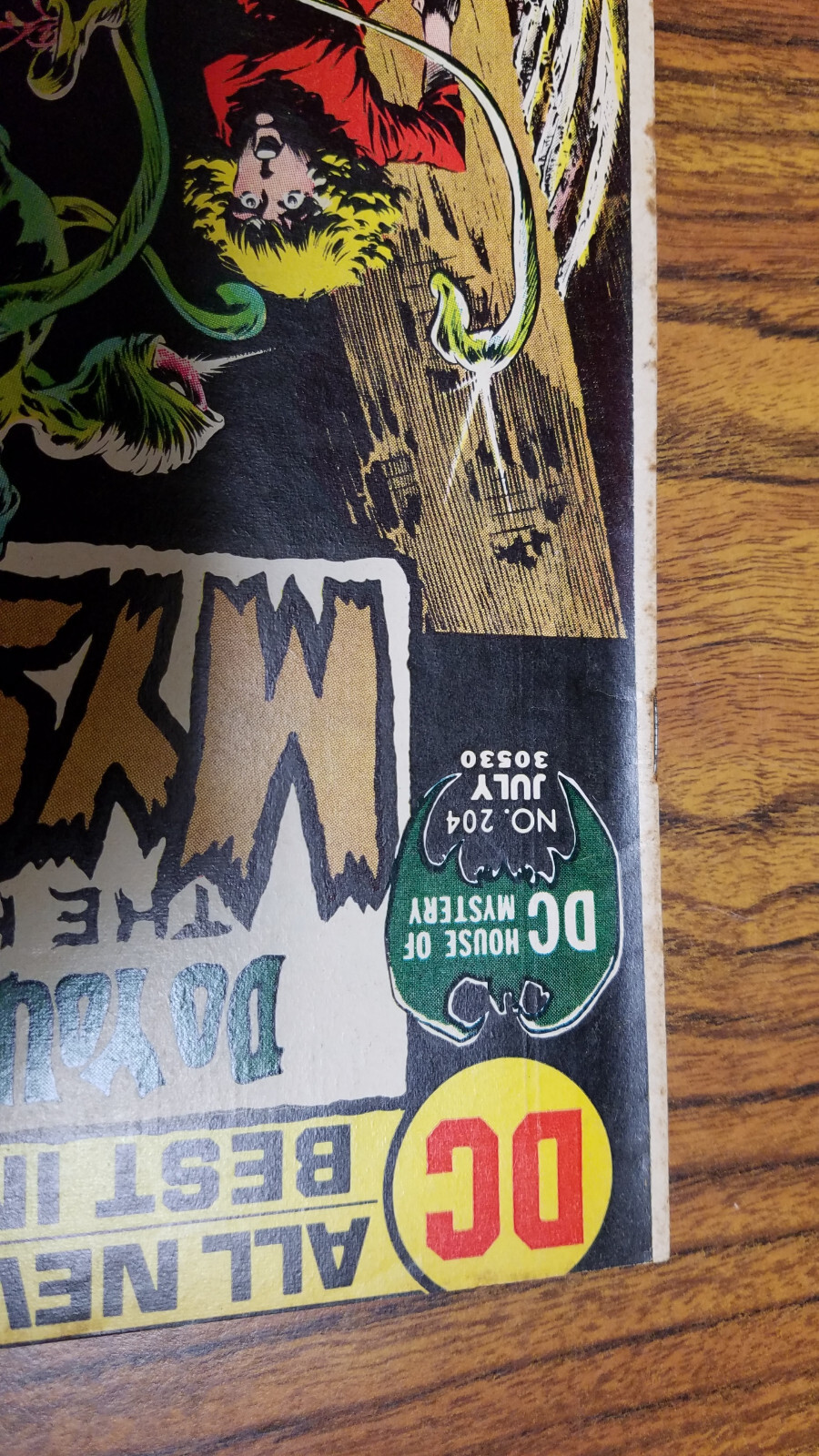 House of Mystery #204, (DC Comics 1972) Bernie Wrightson Cover