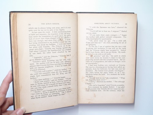 The King's Mirror, Anthony Hope, Illustrated, Victorian Romance, Early Ed, 1899 - Picture 7 of 11