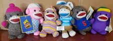 Brybelly Sock Monkey Beep From the Sock Monkey Family New With Tags LOT OF 6 