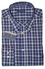 Camicia da Uomo 100 cotone manica lunga classica elegante taschino xxl xxxl m l
