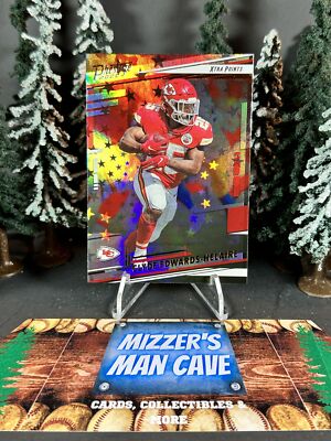 2022 Panini Prestige Football Clyde Edwards-Helaire Chiefs Astral Parallel 142