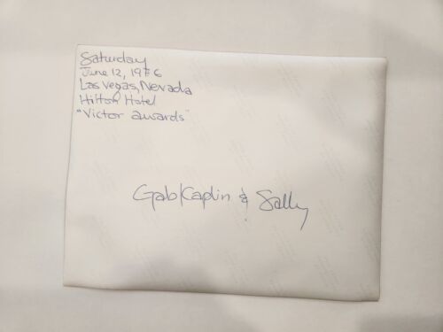 Sally Struthers Gabe Kaplan Color Photo Victor Awards 1976 Las Vegas Nevada Vtg - Picture 2 of 7