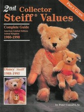 2nd COLLECTOR STEIFF VALUES GUIDE - Modern Steiff Teddy Bears  Animals 1980-90