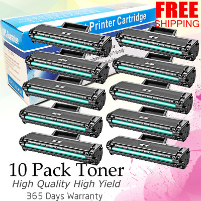 10PK MLT-D104S Toner For SAMSUNG ML-1860 ML-1861 SCX3200 SCX3201 SCX3205 ML-1864