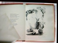 Pignatelli Ercole/Raffaele Carrieri. "La rosa verticale" Libro con 11 acqueforti