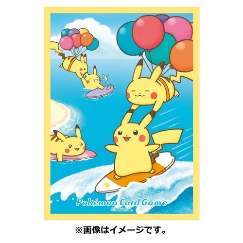 Pokemon Surfing Pikachu & Flying Pikachu Sleeves Japanese