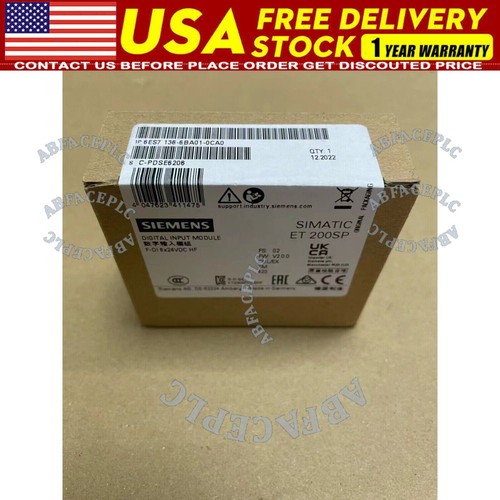 NUEVO Siemens 6ES7136-6BA01-0CA0 simatic ET 200SP 6ES7136-6BA01-0CA0 EE. UU.