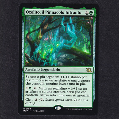 Ozolith, the Shattered Spire #198 Rare March of Machine MOM Mtg Magic Italian NM