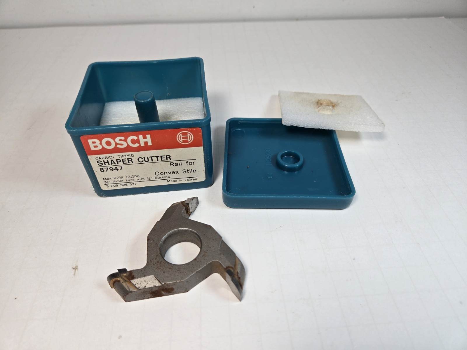 Bosch Shaper Cutter 87947 Carbide Tip Rail For Convex Stile
